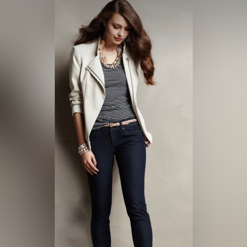 Michael Kors Dark Wash Capris
